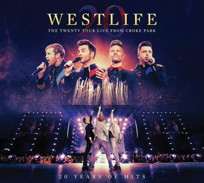 Westlife The Twenty Tour Live From Croke Park 20 Years of Hits CD + DVD
