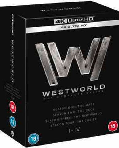 Westworld Season 1 2 3 4 Complete Series Collection 4K Ultra HD Region B Blu-ray