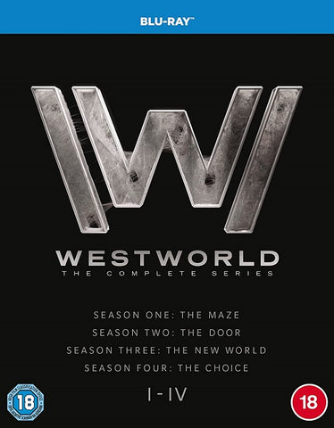 Westworld Season 1 2 3 4 The Complete Series (Evan Rachel Wood) New Blu-ray