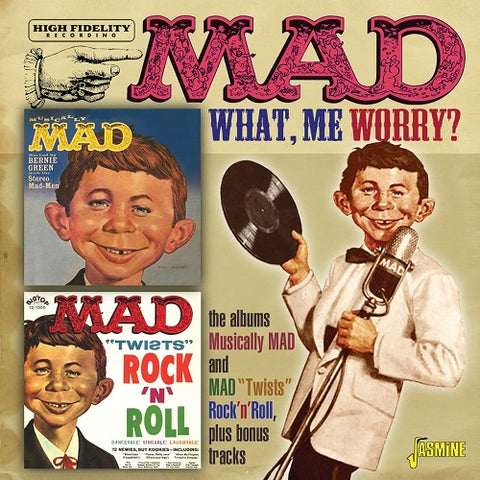 What Me Worry The LPs Musically Mad Mad Twists Rock N Roll Plus Bonus Tracks CD