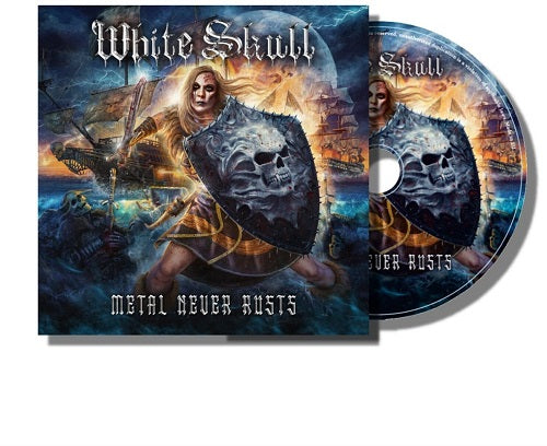 White Skull Metal Never Rusts New CD