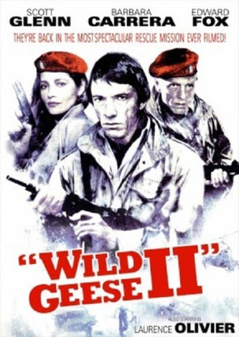 Wild Geese II 2 (Scott Glenn Barbara Carrera Edward Fox) 2 Two New DVD