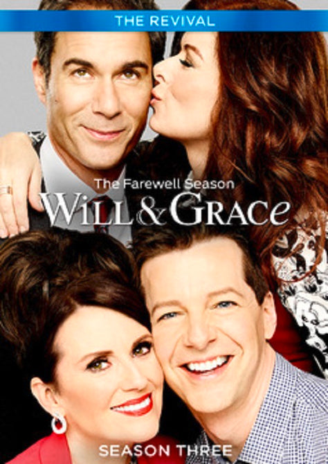 Will and Grace The Revival Season 3 Series Three Third New DVD
