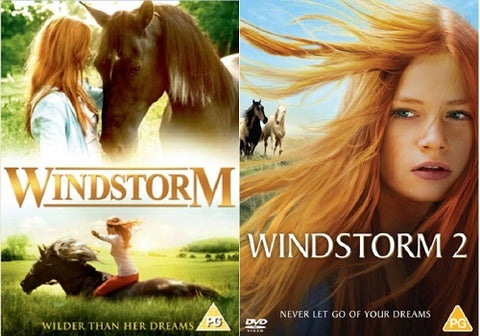 Windstorm 1 and 2 (Hanna Hoppner ) One Two NEW Reg 2 DVD