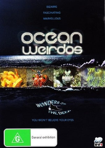 Wonders of the Sea Ocean Weirdos New Region 4 DVD Ocean Documentary