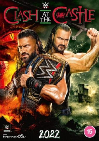 WWE Clash at the Castle (Roman Reigns Drew McIntyre Seth Rollins) New DVD