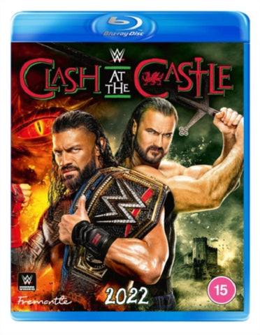 WWE Clash at the Castle (Roman Reigns Drew McIntyre) New Region B Blu-ray