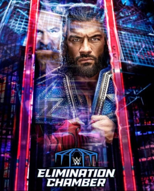 WWE Elimination Chamber 2023 (Roman Reigns Sami Zayn Liv Morgan) DVD