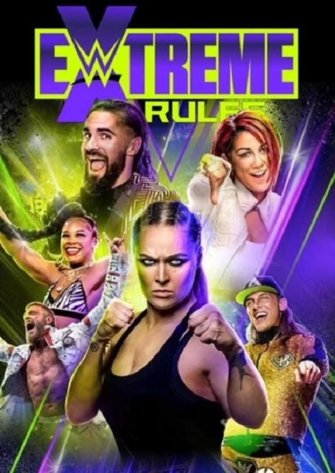 WWE Extreme Rules 2022 (Ronda Rousey Liv Morgan Bianca Belair) New DVD