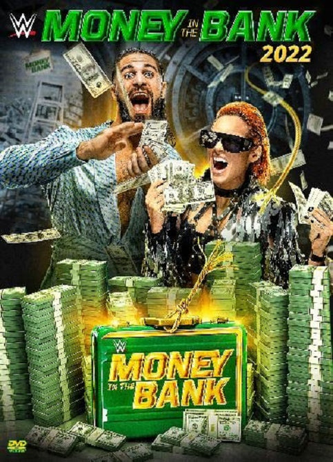 WWE Money In The Bank 2022 (Alexa Bliss Asuka Becky Lynch) New DVD