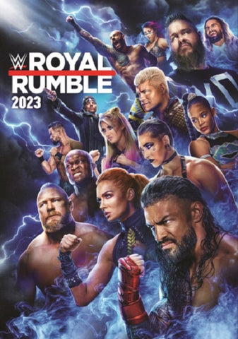 WWE Royal Rumble 2023 (Roman Reigns Kevin Owens Bianca Belair) Reg B Blu-ray