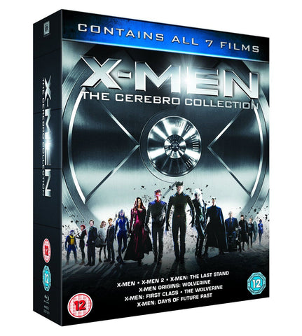 X-Men The Cerebro Collection X-Men The Last Stand 7 Movies Region B Blu-ray