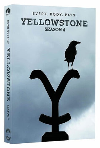 Yellowstone Season 4 Series Four Fourth Season New DVD Region 4 IN STOCK NOW
