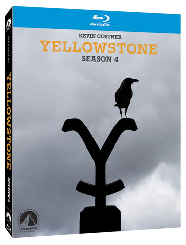 Yellowstone Season 4 Series Four Fourth (Kevin Costner Luke Grimes) New Blu-ray