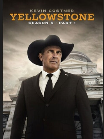 Yellowstone Season 5 Series Five Fifth Part 1 One (Josh Holloway) DVD Box Set
