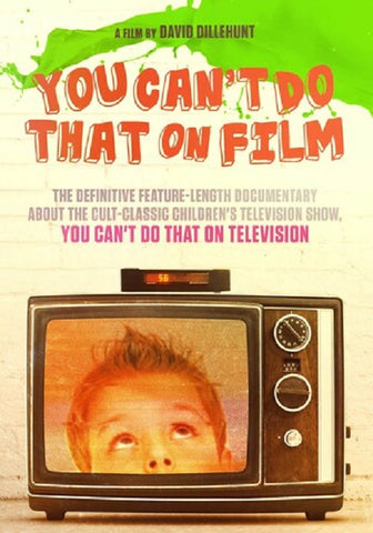 You Can't Do That on Film (Les Lye Christine Mcglade Adam Reid) Cant New DVD