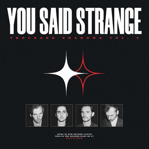 You Said Strange Thousand Shadows Volume 2 Vol Two New CD