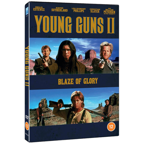 Young Guns II Blaze Of Glory (Emilio Estevez Kiefer Sutherland) 2 Region 4 DVD