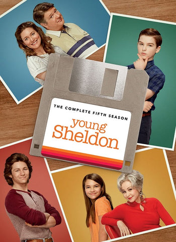 Young Sheldon Season 5 Series Five Fifth (Iain Armitage Zoe Perry) New DVD