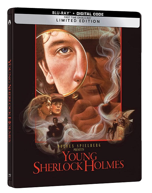 Young Sherlock Holmes (Nicholas Rowe Alan Cox) Blu-ray + Digital + Steelbook