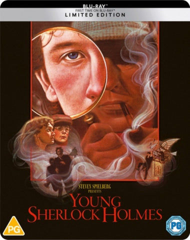 Young Sherlock Holmes Limited Edition New Region B Blu-ray + Steelbook