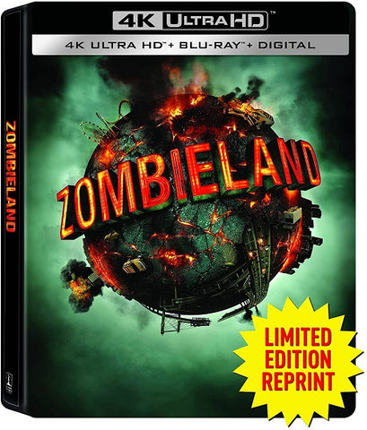 Zombieland (Woody Harrelson) Limited Edition New 4K Mastering Blu-ray + Digital